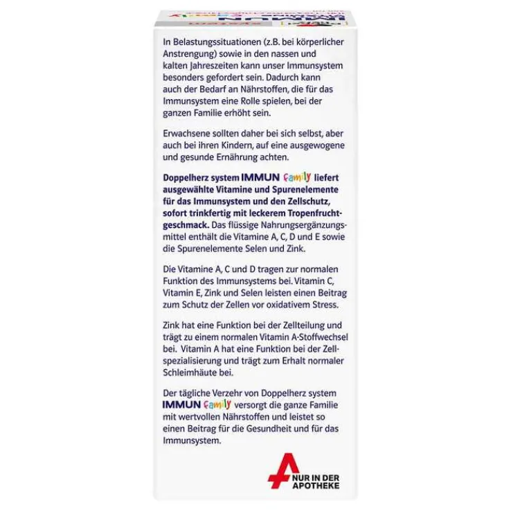 Doppelherz Immun family system flüssig, 250 ml
