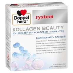 Doppelherz Kollagen Beauty system Trinkfläschchen, 10 St