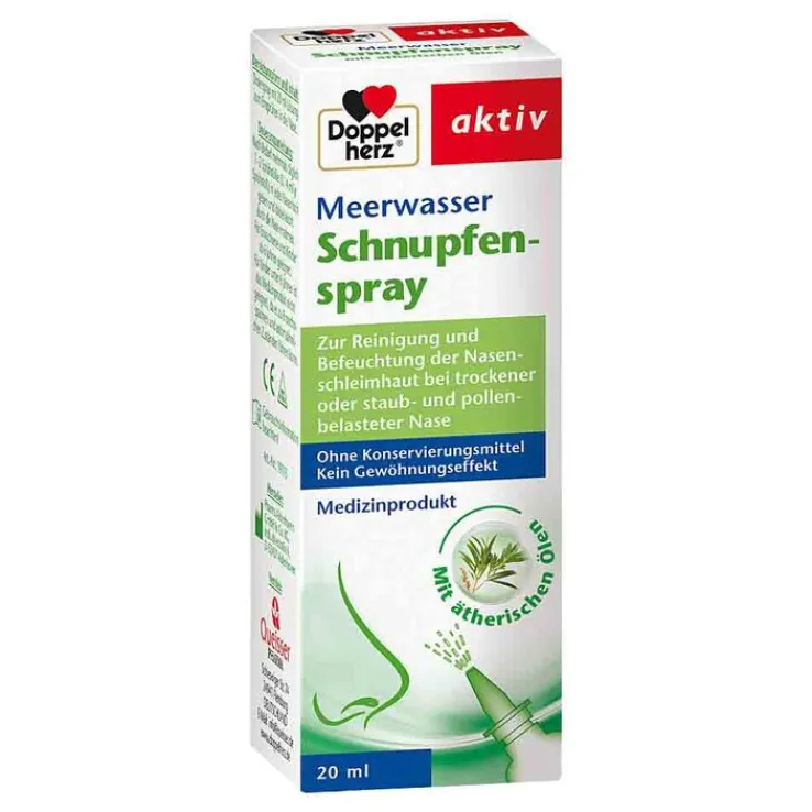 Doppelherz Meerwasser Schnupfenspray, 20 ml