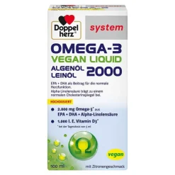 Doppelherz Omega-3 vegan Liquid 2000 system, 100 ml
