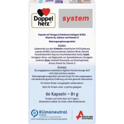 Doppelherz system Antarktis Krill Kapseln, 60 St