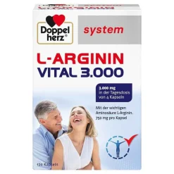 Doppelherz system L-Arginin Vital 3000 Kapseln, 120 St