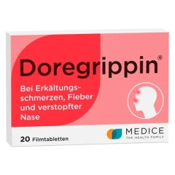 Doregrippin bei Erkältungssymptomen, 20 St