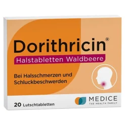 Dorithricin® Halstabletten Waldbeere bei Halsschmerzen, 20 St