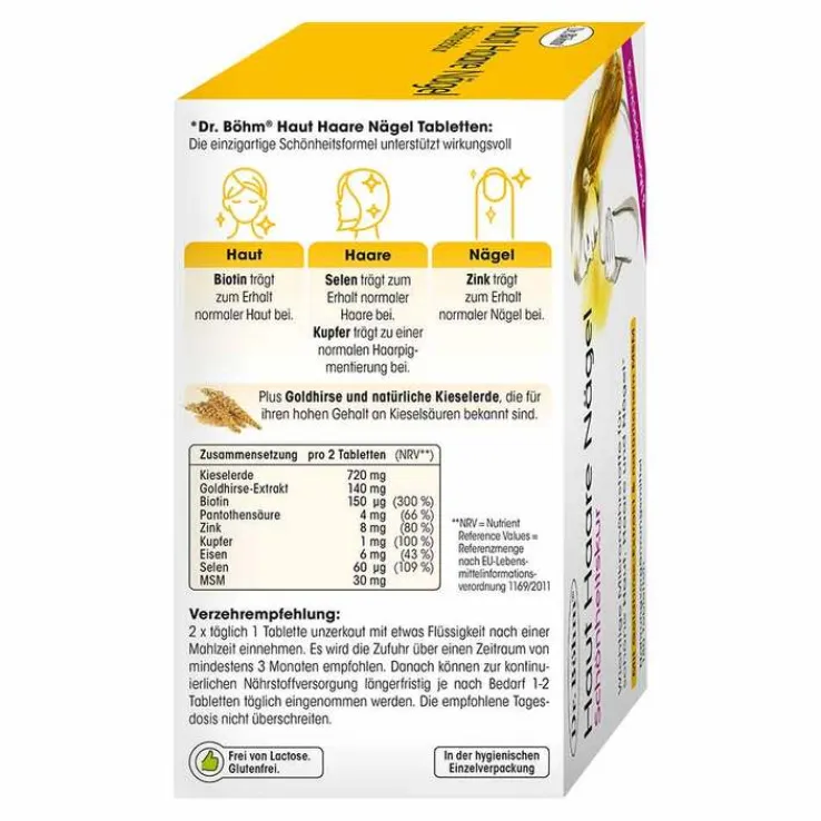 Dr. Böhm Haut Haare Nägel Tabletten, 180 St