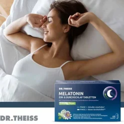 Dr. Theiss Melatonin Ein- & Durchschlaf-Tabletten, 60 St