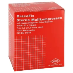 Dracofix Peel Kompressen ste, 25X2 St
