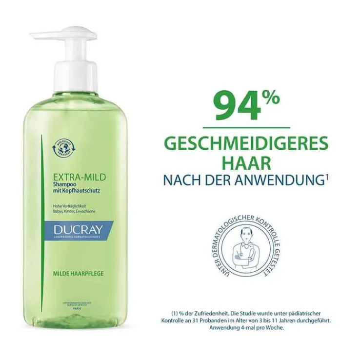 Ducray Extra Mild Shampoo, 400 ml