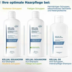 Ducray Kelual Squanorm Anti-Schuppen Shampoo trocken, 400 ml
