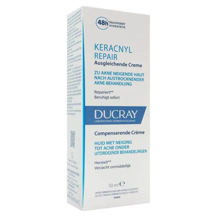 Ducray Keracnyl Repair Creme, 50 ml