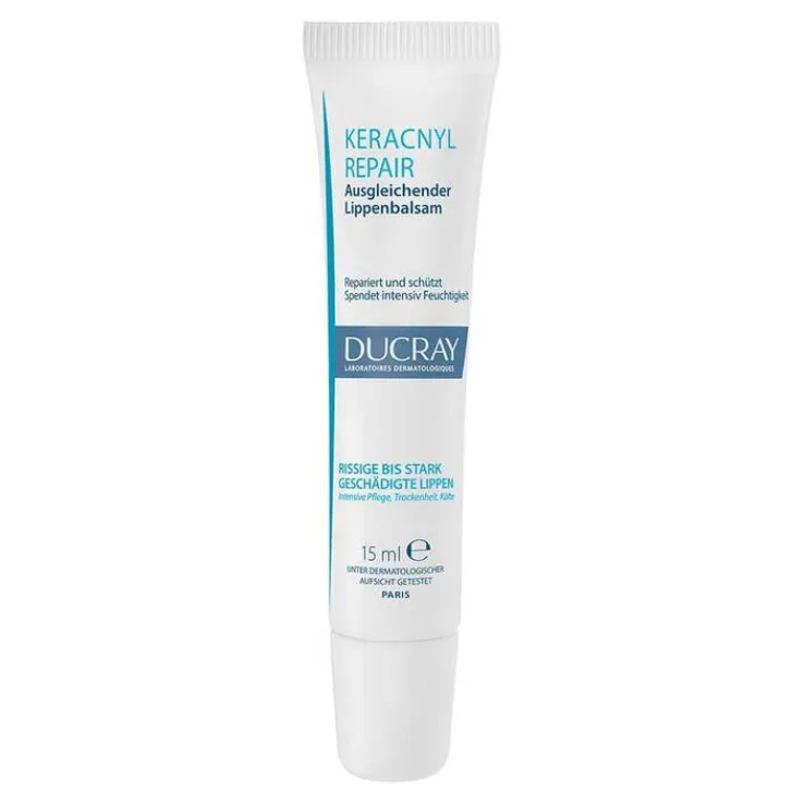 Ducray keracnyl Repair Lippenbalsam, 15 ml