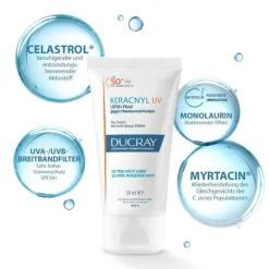 Ducray Keracnyl UV Fluid LSF 50 + , 50 ml