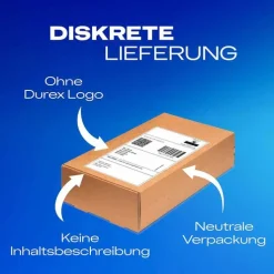 Durex Gefühlsecht extra feucht Kondome, 10 St