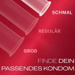 durex® Gefühlsecht Slim Kondome, 8 St