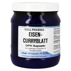 Eisen-Curryblatt GPH Kapseln, 750 St