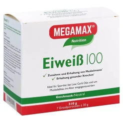Eiweiss 100 Neutral Megamax Pulver, 7X30 g