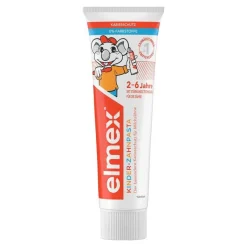 Elmex Kinderzahnpasta 2 - 6 Jahre Duo Pack, 2X50 ml