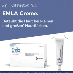 Emla Creme + Tegaderm Pflaster, 5 g