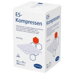 ES-Kompressen unsteril 10x10 cm 12fach, 100 St