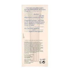 Eubos Anti-Age Hyaluron Augen Kontur Cremeserum, 15 ml