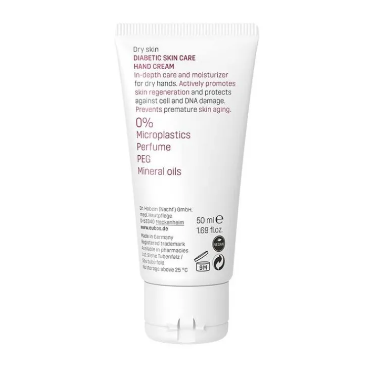 Eubos Diabetische Haut Pflege Handcreme, 50 ml