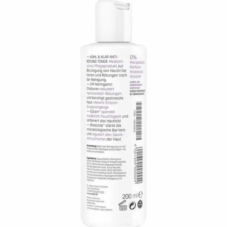 Eubos Kühl & Klar Anti-Rötung Toner, 200 ml