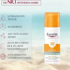 Eucerin Sun Gel-Creme Oil Control LSF 30, 50 ml