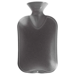 Fashy Wärmflasche Doppellamelle anthrazit, 1 St