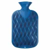 Fashy Wärmflasche Karo-Halblamelle saphir 6437 54, 1 St