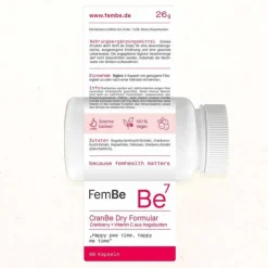 Fembe Be7 Cranbe Dry Formular Kapseln, 60 St