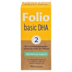 Folio 2 basic DHA Hartkapseln, 90 St