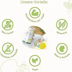 For You Bcca + glutamin Energy & Recovery Zitrone, 480 g