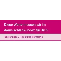For You darm-schlank-index Test, 1 St