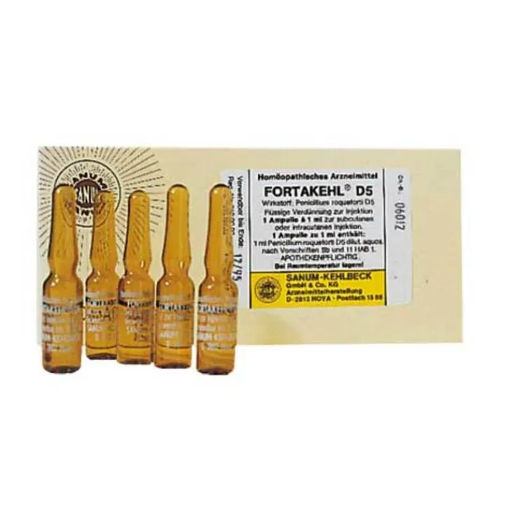 Fortakehl D 5 Ampullen, 10X1 ml