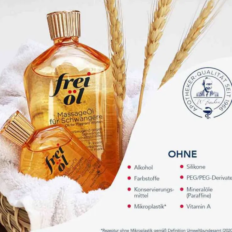 Frei Öl Massageöl für Schwangere, 125 ml
