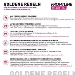 FRONTLINE TRI-ACT® gegen Zecke, Floh und fliegende Insekten bei Hunden (40-60kg), 3 St