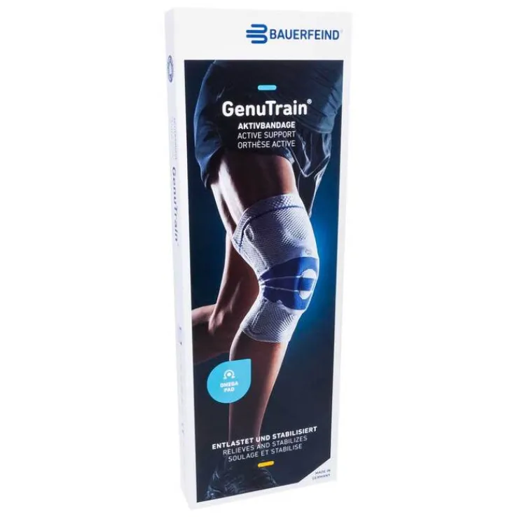 Genutrain Kniebandage Größe 3 schwarz, 1 St