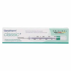 Geratherm Fieberthermometer classic XL queck.frei mit Lupe, 1 St