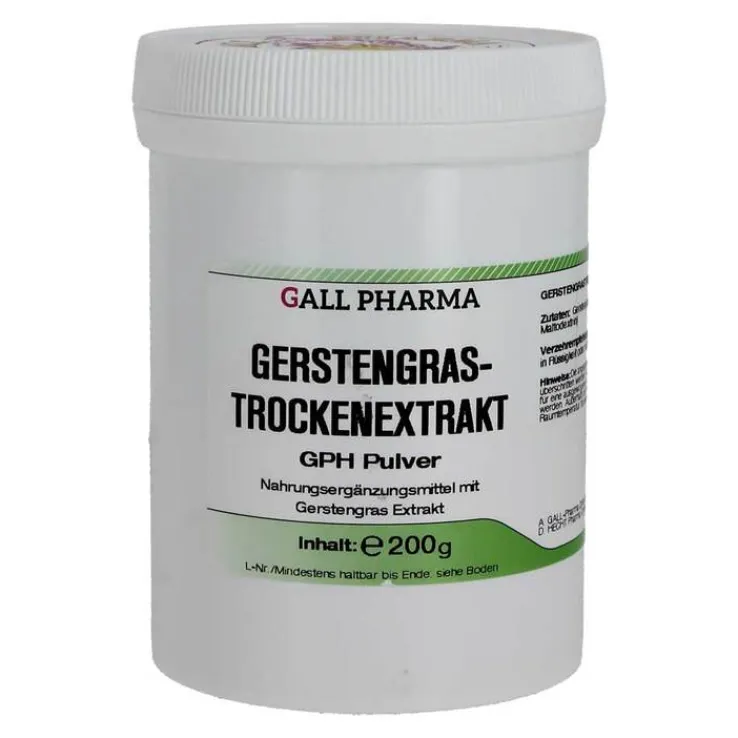 Gerstengrastrockenextrakt GPH Pulver, 200 g