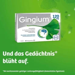 Gingium 120 mg Filmtabletten, 60 St