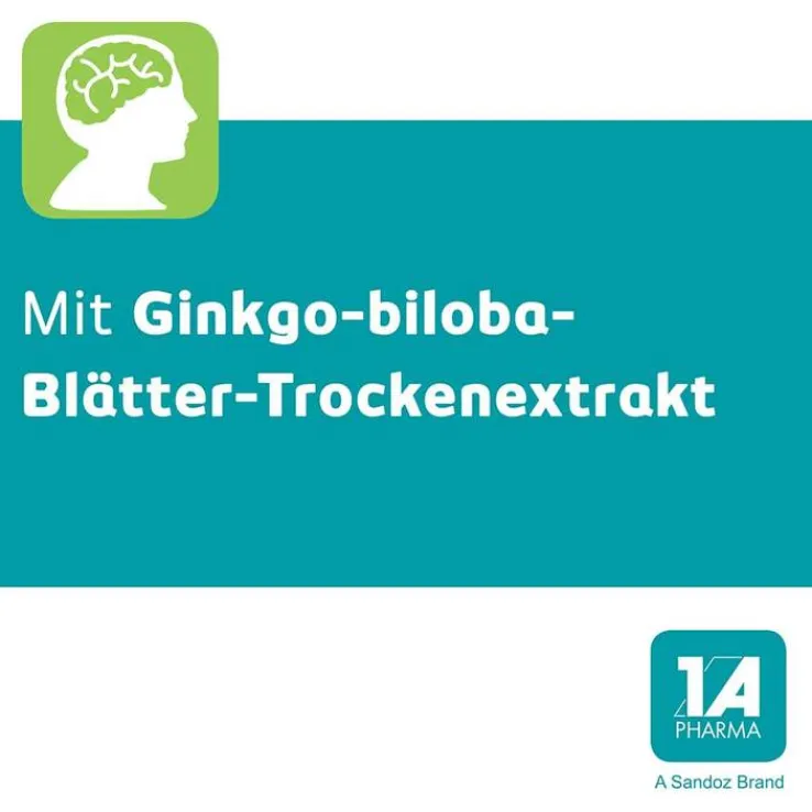 Ginkgo – 1 A Pharma® 240 mg Filmtabletten, 30 St