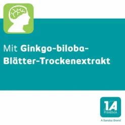 Ginkgo biloba - 1 A Pharma® 120 mg Filmtabletten, 30 St