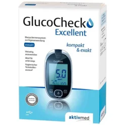 Gluco Check Excellent Blutzuckermess Set mmol / l, 1 St