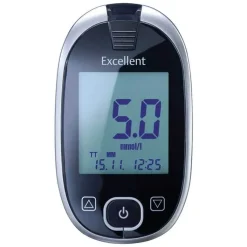 Gluco Check Excellent Blutzuckermess Set mmol / l, 1 St