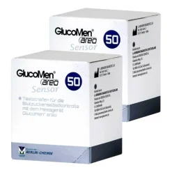 GlucoMen areo Sensor Teststreifen, 2x50 St