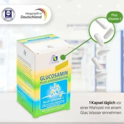 Glucosamin 500 mg + Chondroitin 400 mg Kapseln, 180 St