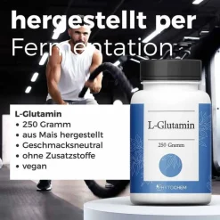 Glutamin Pulver, 250 g