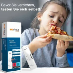 Gluten + Zöliakie Selbsttest 10 Minuten Blut, 1 St