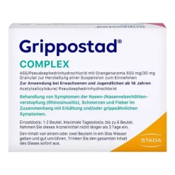 Grippostad COMPLEX mit Orangengeschmack, 20 St