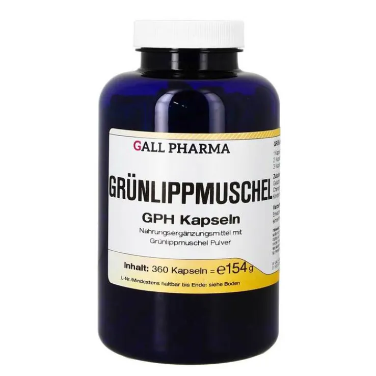 Grünlippmuschel GPH Kapseln, 360 St